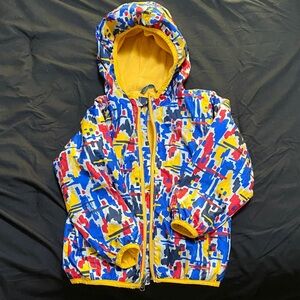 Columbia Multicolor Abstract Jacket